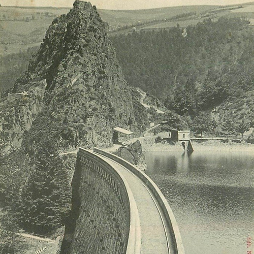 Le barrage-poids du Furens