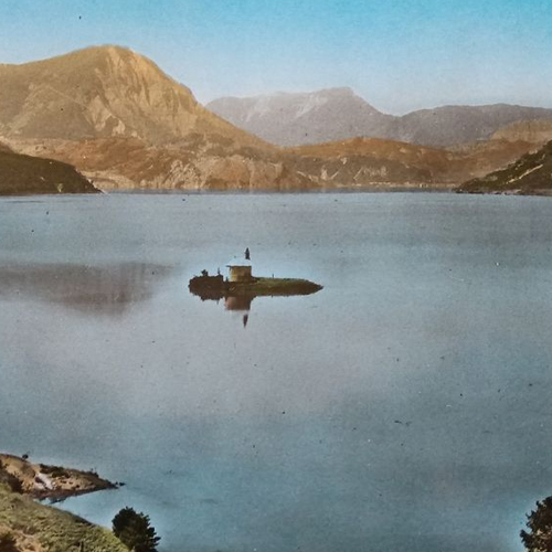 Photo historique du Barrage de Serre-Ponçon